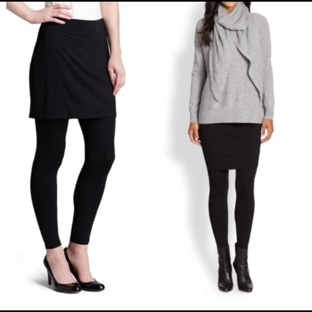 Eileen Fisher Skirted Leggings SZ SP